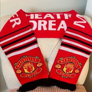 Manchester United Red Scarf